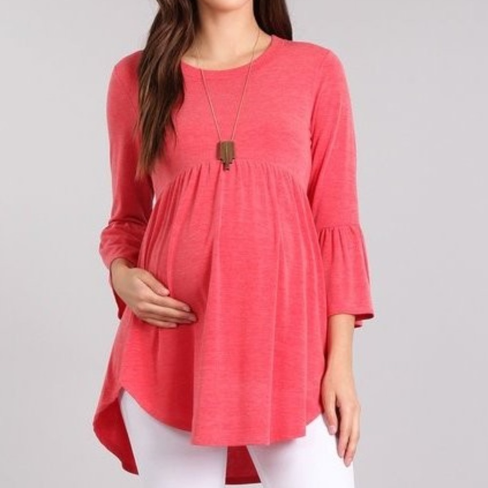 Ruffle Sleeve Tunic